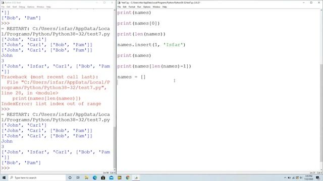 Python Tutorial Part 7: Lists смотреть онлайн