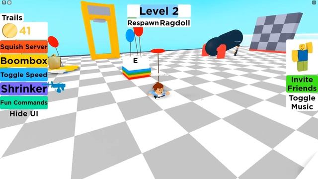 Смешная трансформация Кида Пресом в ROBLOX! Squish в роблоксе смотреть онлайн