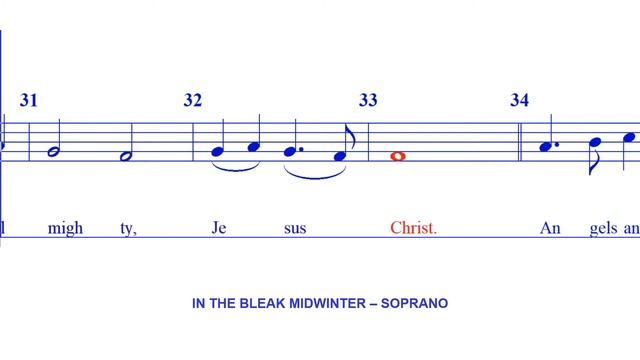 In the Bleak Midwinter - SOPRANO смотреть онлайн