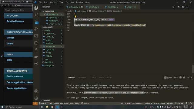 Django all-auth | Using multiple social logins for User model смотреть онлайн