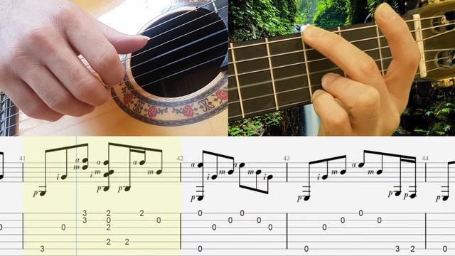 Guitar lesson : Metallica - Nothing Else Matters | Note and Tab | Tutorial смотреть онлайн
