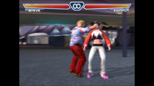 Tekken 4, Steve Fox Throws, Holds & 10-Hit Combo Compilation смотреть онлайн