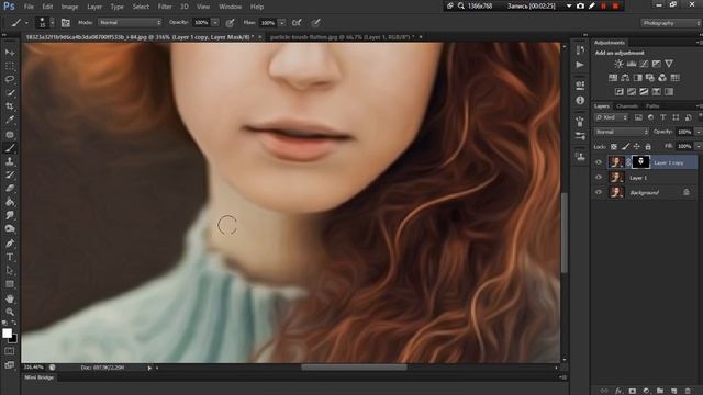 Как сделать рисованную картинку в Photoshop CS6 смотреть онлайн
