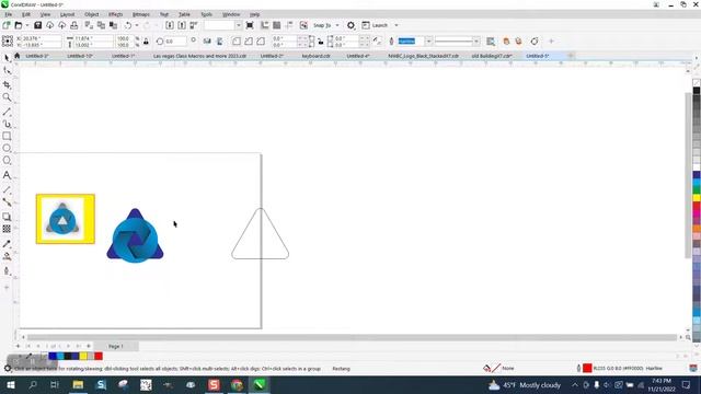 Corel Draw Tips & Tricks Put a Blur behind an Object смотреть онлайн