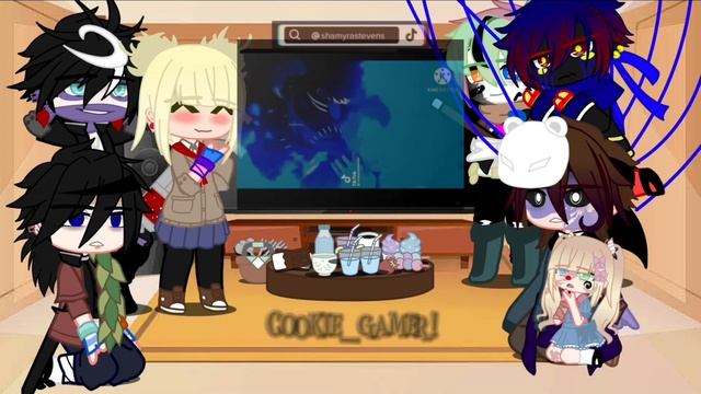 Fandoms react to... | 1/4 | MHA/BNHA | ~My AUs~ | Dabi & Toga | смотреть онлайн
