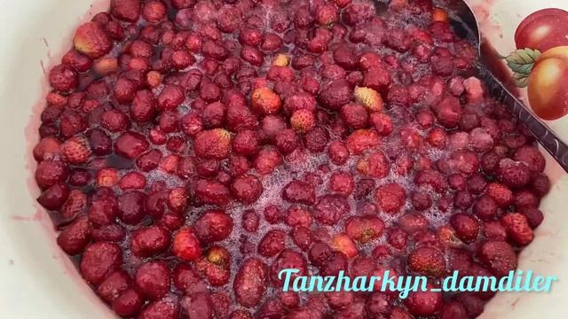 Құлпынайдан варенье. Қазақша рецепт смотреть онлайн