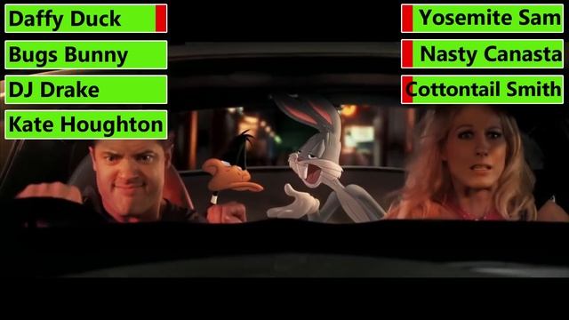 Looney Tunes: Back In Action (2003) Vegas Chase With Healthbars