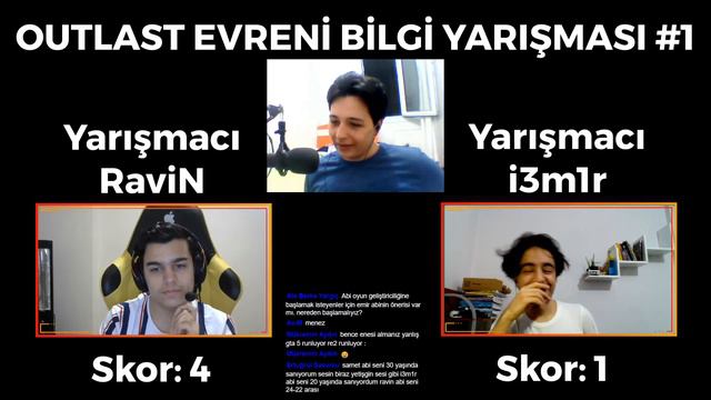 OUTLAST BİLGİ YARIŞMASI! | @i3m1r | Türkiye Birincisi @EnesRavin