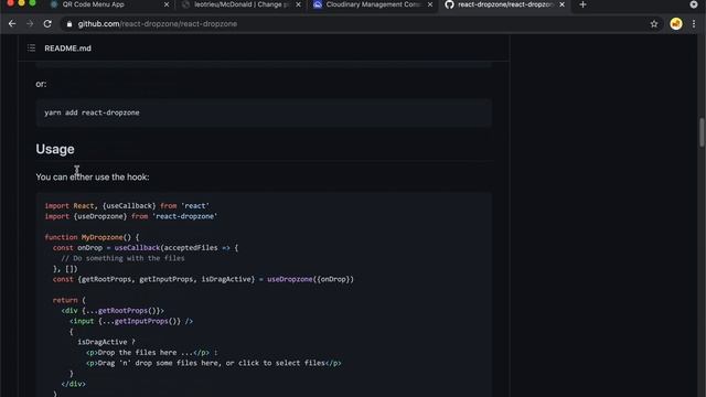 Preview #1 - React Image Dropzone смотреть онлайн