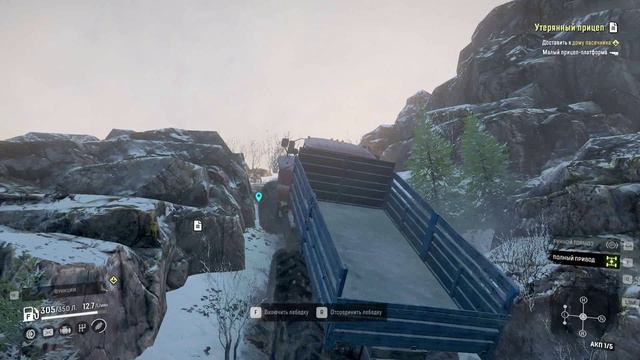 SnowRunner. Кольский полуостров. Имандра. Поручение "Утерянный прицеп" смотреть онлайн