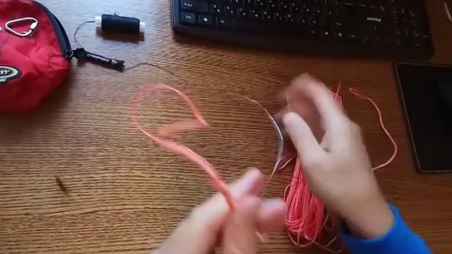 Замена стропы на параплане на безоплёточную стропу. Ремонт стропы в полевых условиях. смотреть онлайн