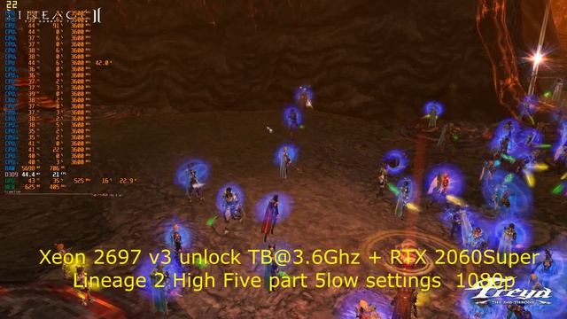 Xeon 2697 V3@3.6 TB Unlock + RTX  2060Super High Settings 720p/1080p In 25 Games Part I