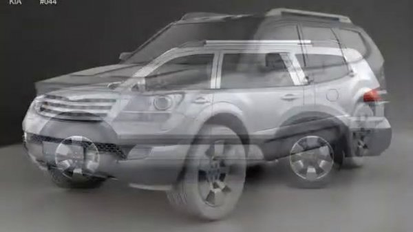 3D Model Kia Mohave Borrego HM 2012 - 3D Model at 3DExport.com