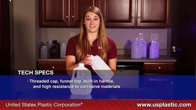 LIGHTWEIGHT PACKING JUGS | U.S. Plastic Corporation® | Product Spotlight смотреть онлайн