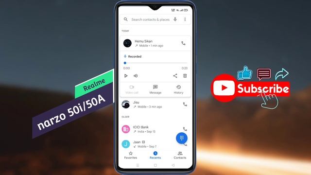 Realme Narzo 50i/50A: How to Stop Call Recording Announcement | Realme Narzo 50i Call Record Proble смотреть онлайн