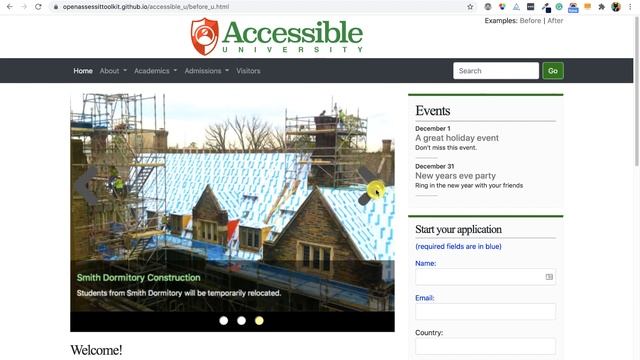 Slideshow/carousel assessment смотреть онлайн