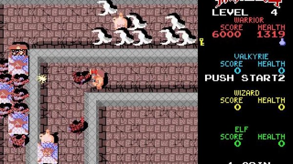Gauntlet 4 (Sega Genesis) gameplay