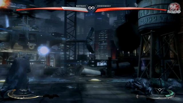 Injustice: Gods Among Us - Batman vs DoomsDay Demo Gameplay смотреть онлайн