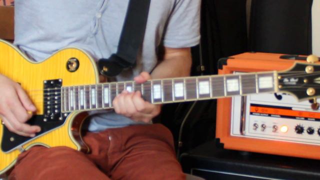 Blues Guitar Improvisation Orange TH30 смотреть онлайн