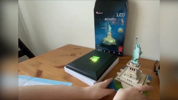 СТАТУЯ СВОБОДЫ 3D пазл. Распаковка и сборка. Statue of Liberty