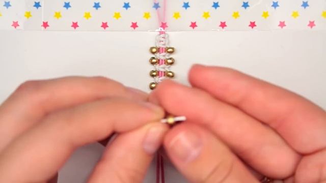 #72. Фенечка с золотыми бусинами [★★☆☆☆] смотреть онлайн