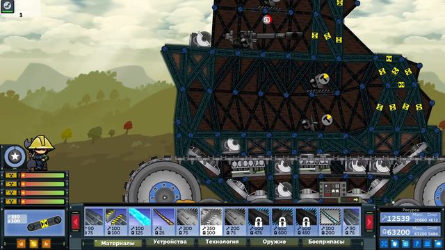 ТАНКОВЫЕ СРАЖЕНИЯ НА ИМБОВЫХ ОРУДИЯХ В FORTS // FORTS