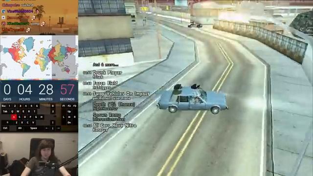 Crowd Controlled Chaos Mod New Years 2023 Special GTA:SA Speedrun Part 1 смотреть онлайн