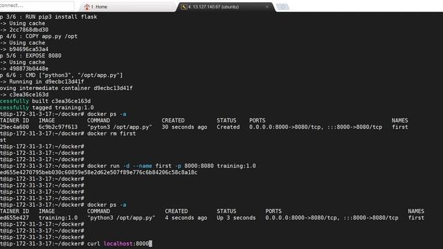 Docker Tutorial For Beginners Through Examples смотреть онлайн