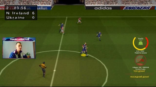 FIFA 98: Road to World Cup. Пытаемся сборной Украины победить на чемпионате мира 1998 года смотреть онлайн