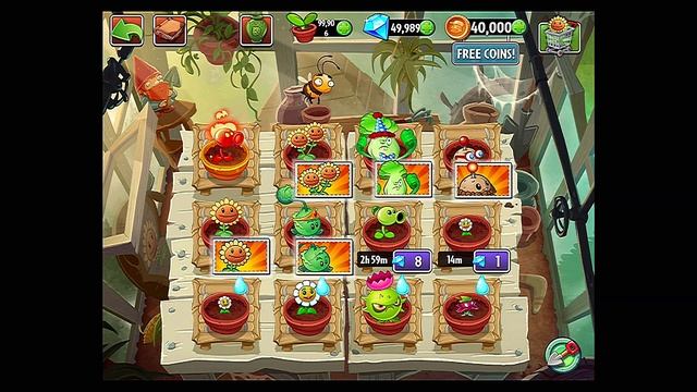 How to hack Plants vs Zombies 2 Gems Coins and Plants ipod iphone ipad Sept 4 2015 смотреть онлайн