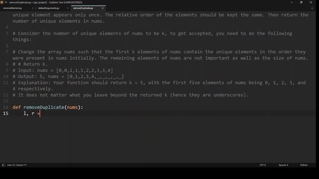Remove Duplicates from Sorted Array | Microsoft| Python | Leetcode 26 смотреть онлайн