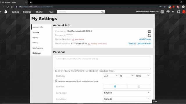 How to secure your roblox account THE RIGHT WAY! смотреть онлайн