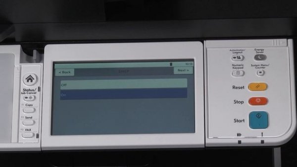 ECOSYS MA6000ifx/ MA5500ifx/ MA4500ix/ MA4500ifx Power On