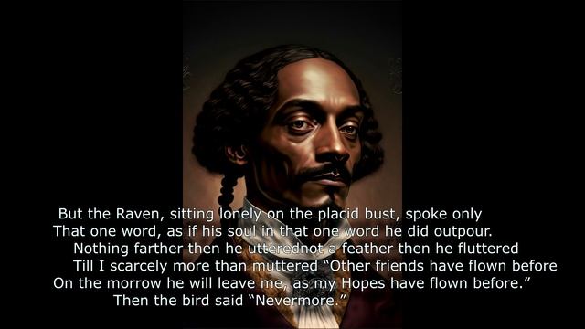 The Raven by Edgar Allan Poe performed by Snoop Dogg (AI) смотреть онлайн