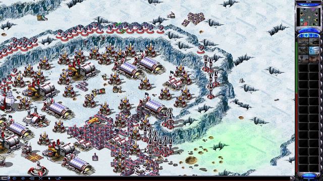 Red Alert 2 | Extra hard Ai | 7 vs 1 | Arctic Twist Map | America vs 7 random смотреть онлайн