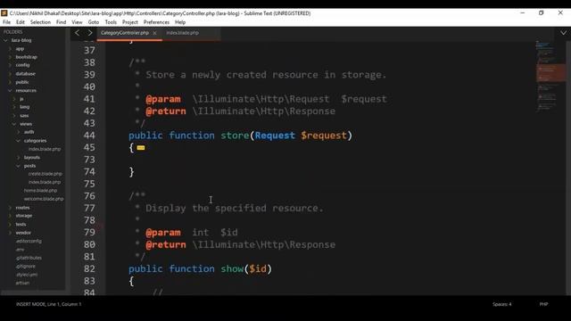 How to Make a Complete Blog CMS in Laravel | Part 7: Displaying Relationship Data and Edit Category смотреть онлайн