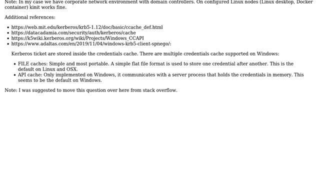 DevOps & SysAdmins: How to use Windows Kerberos ticket in WSL and/or Docker? смотреть онлайн