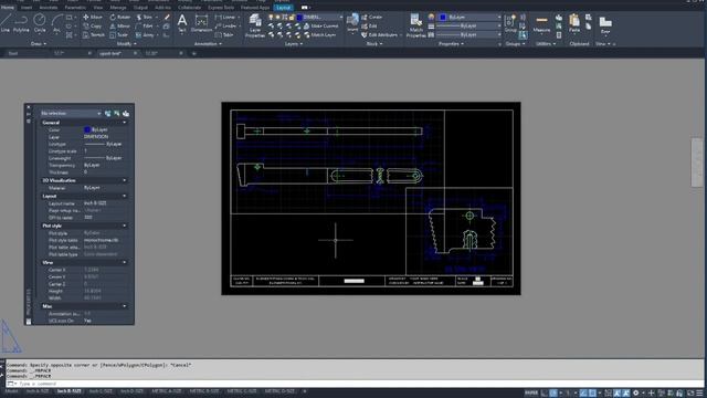 Using Multiple View Ports in AutoCAD смотреть онлайн