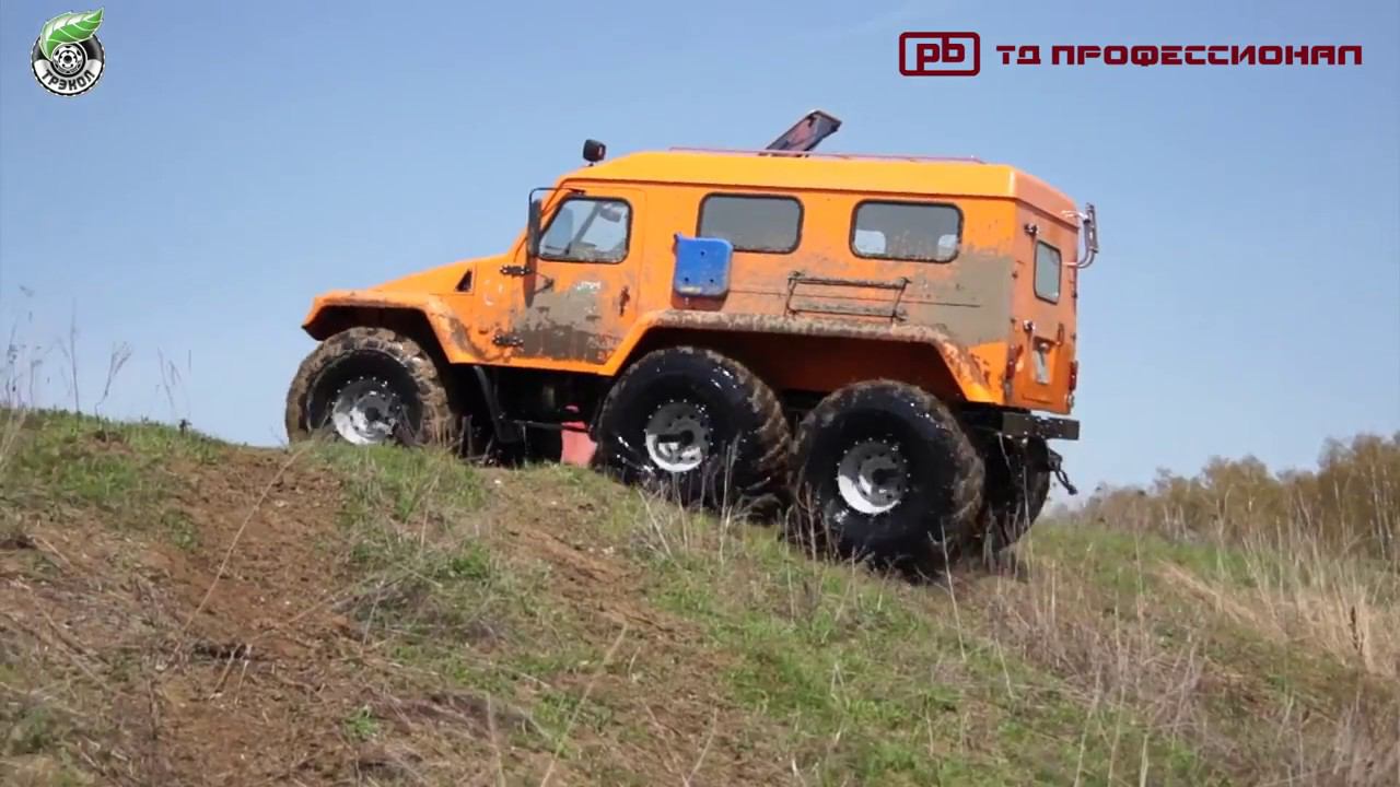 Вездеходы ТРЭКОЛ. Сделано в России! \ All-terrain vehicles TREKOL. Made in Russia! "Part 1" смотреть онлайн