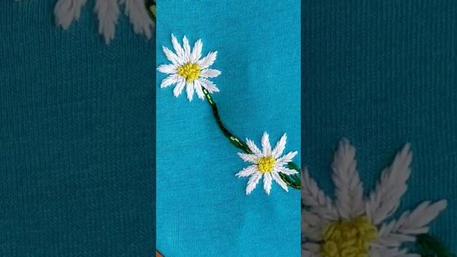 До и после, как преобразить испорченную футболку Вышивка на футболке. Вышиваю нитками Embroiderylov смотреть онлайн
