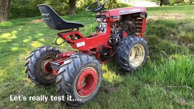 Wheel Horse four wheel drive testing, Raider 16 4x4 смотреть онлайн