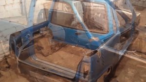 Самодельный рамный внедорожник 4х4 с кузовом Ока на агрегатах Нива