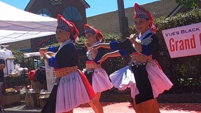 Beautiful Hmong Dance Performance @ Vue's Black Belt Center Grand Opening|Taekwondo|TKD смотреть онлайн