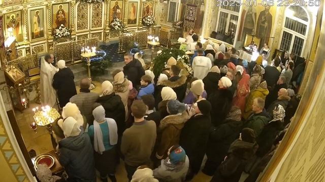 06.01.- 07.01.2023 года. Рождество Господа и Спаса нашего Иисуса Христа. смотреть онлайн