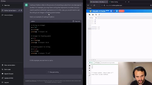 Learning Python with ChatGPT: Teaching Myself to Code from Scratch! смотреть онлайн