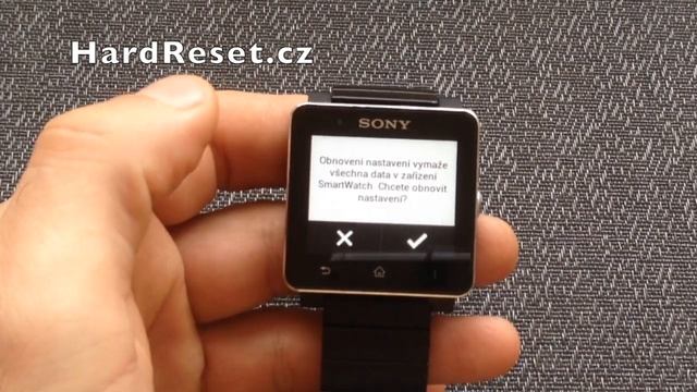 Factory Hard Reset Sony SmartWatch 2. смотреть онлайн