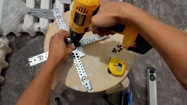 Монтаж закладной под натяжной потолок для багеты смотреть онлайн