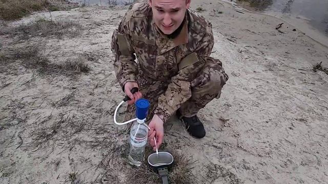 ПЬЕМ ИЗ РЕКИ | ФИЛЬТРАЦИЯ ВОДЫ | АРМЕЙСКИЙ ФИЛЬТР смотреть онлайн