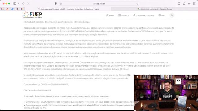 REACT Sobre Carta da Umbanda - Ep. 79 - Diário do Médium de Terreiro #umbandaead смотреть онлайн