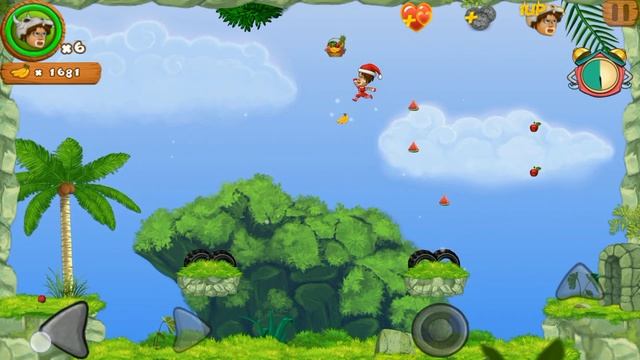 Jungle Adventures 2: STORY - World 1 Level 2...XMAS EDITION...Gameplay (Free Game On Android) смотреть онлайн